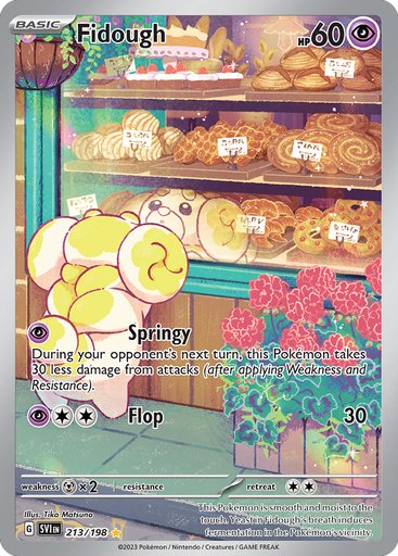 Fidough 213/198 card from SV01: Scarlet & Violet Base Set
