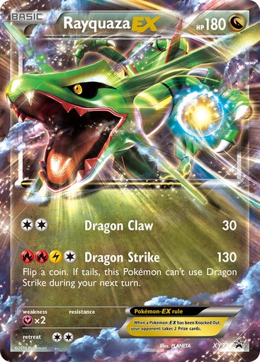 Rayquaza EX (XY73) XY73 card from XY Promos