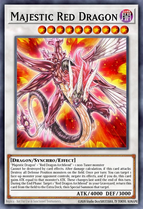 Majestic Red Dragon (Ghost Rare) ABPF-EN040 card from Absolute Powerforce