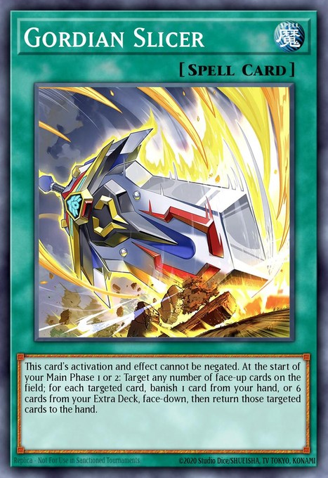 Gordian Slicer ALIN-EN066 card from Alliance Insight