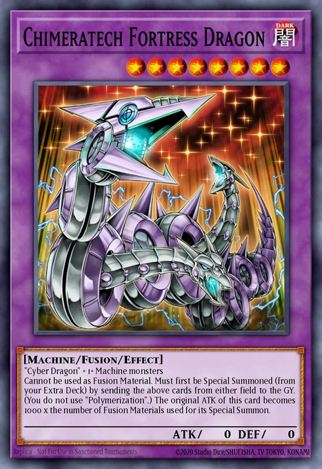 Chimeratech Fortress Dragon (Starfoil) BATT-EN015 card from Battle Pack Tournament Prize Cards