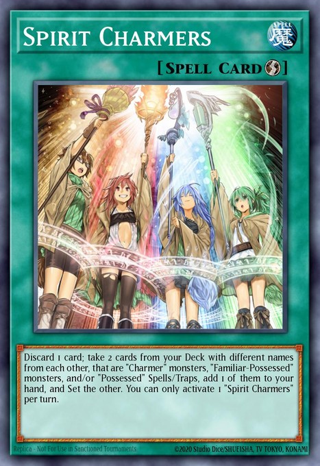 Spirit Charmers (Starlight Rare) BLGG-EN145 card from Battles of Legend: Glorious Gallery