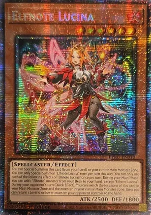 Elfnote Lucina (Starlight Rare) BPRO-EN010 card from Burst Protocol