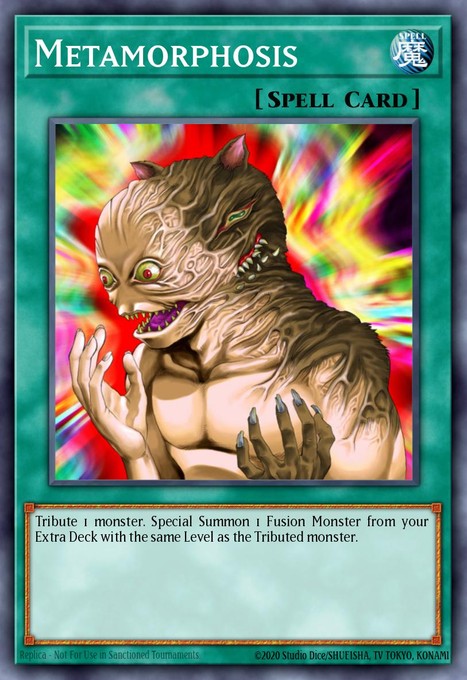 Metamorphosis CP01-EN003 card from Champion Pack 1