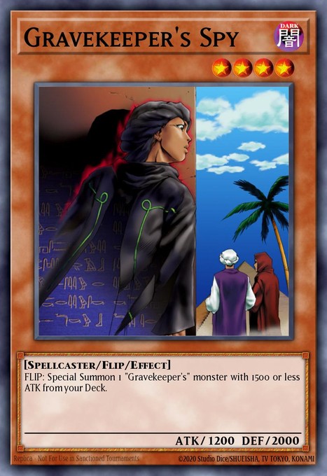 Gravekeeper's Spy CP03-EN003 card from Champion Pack 3