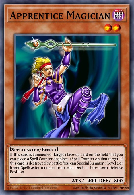 Apprentice Magician CP04-EN004 card from Champion Pack 4