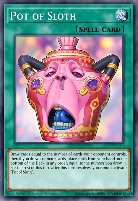 Pot of Sloth (Starlight Rare) CORI-EN061 card from Chaos Origins