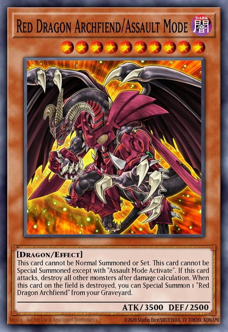 Red Dragon Archfiend/Assault Mode (Ghost Rare) CRMS-EN004 card from Crimson Crisis