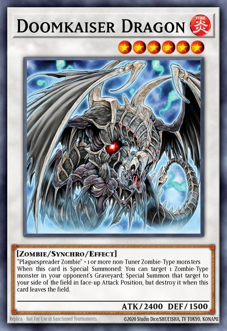 Doomkaiser Dragon (UTR) CSOC-EN043 card from Crossroads of Chaos