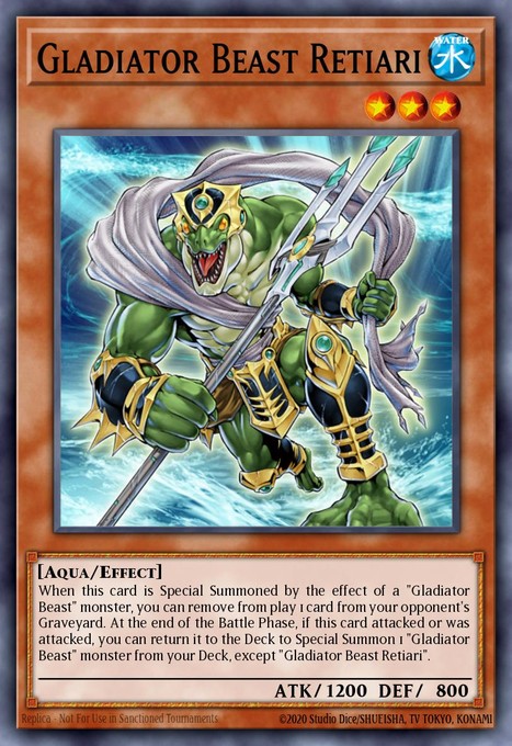 Gladiator Beast Retiari CSOC-EN086 card from Crossroads of Chaos