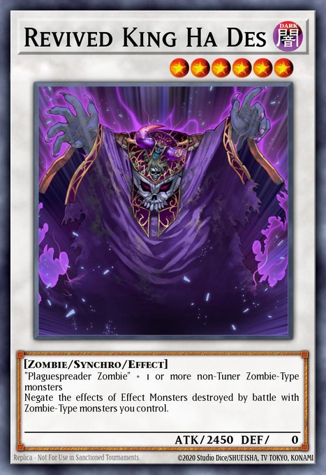 Revived King Ha Des (UTR) CSOC-EN044 card from Crossroads of Chaos