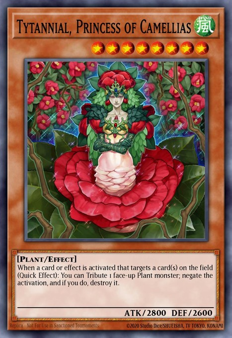 Tytannial, Princess of Camellias (UTR) CSOC-EN029 card from Crossroads of Chaos