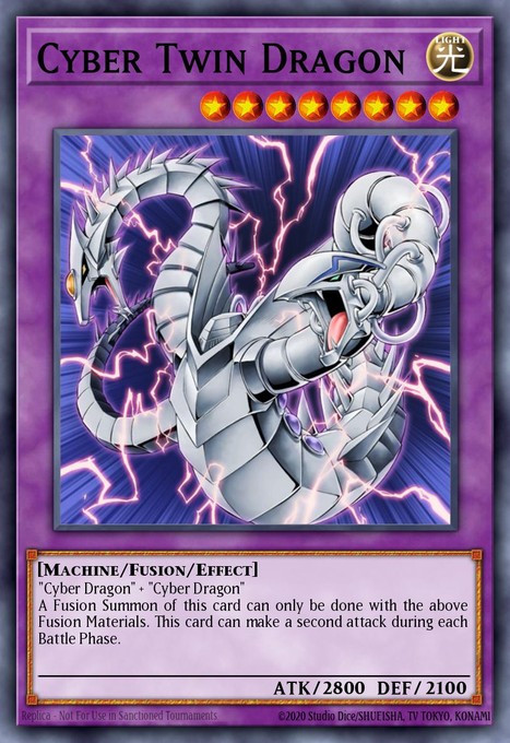 Cyber Twin Dragon (UTR) CRV-EN035 card from Cybernetic Revolution