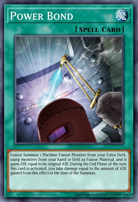 Power Bond (UTR) CRV-EN037 card from Cybernetic Revolution