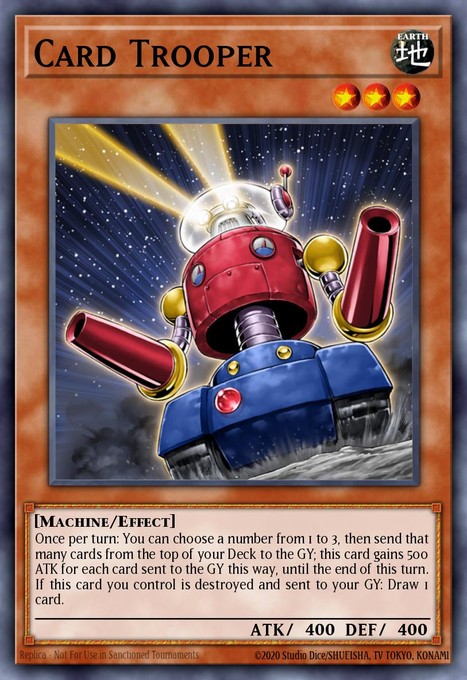 Card Trooper DLG1-EN107 card from Dark Legends