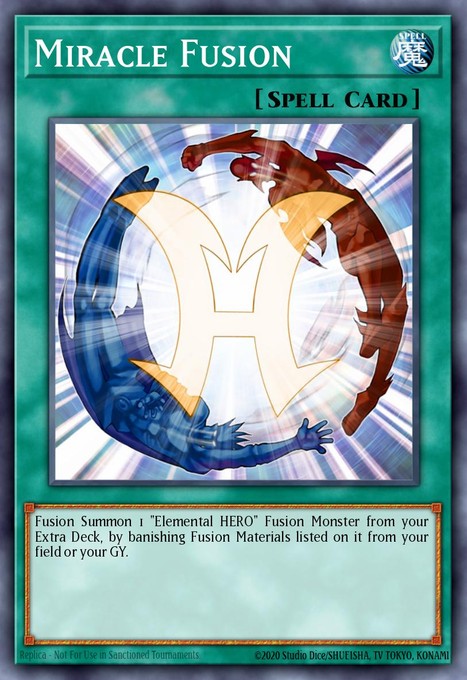 Miracle Fusion DR04-EN039 card from Dark Revelation Volume 4
