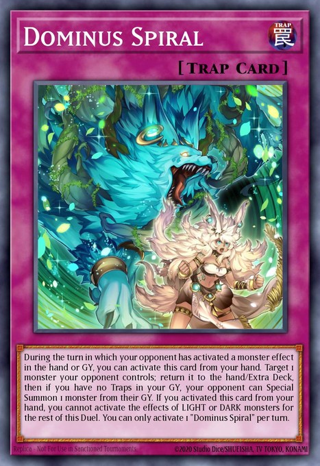 Dominus Spiral DOOD-EN079 card from Doom of Dimensions