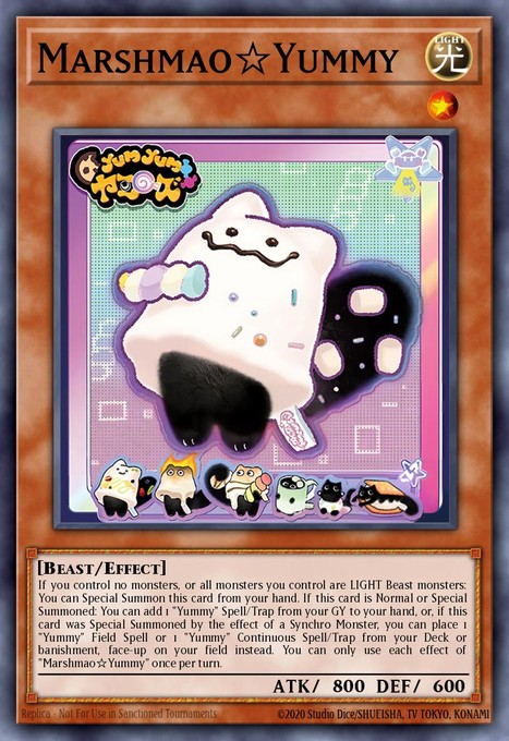 MarshmaoYummy DOOD-EN024 card from Doom of Dimensions