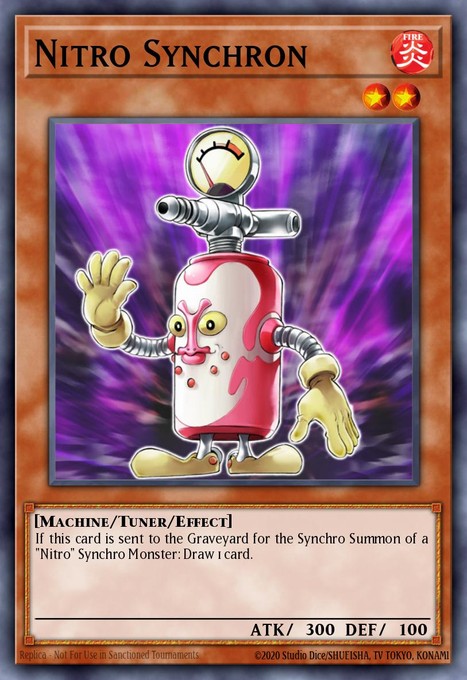 Nitro Synchron DTP1-EN021 card from Duel Terminal - Preview