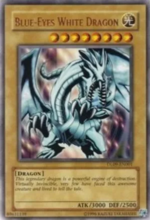 Blue-Eyes White Dragon (Bronze) DL09-EN001 card from Duelist League Promo