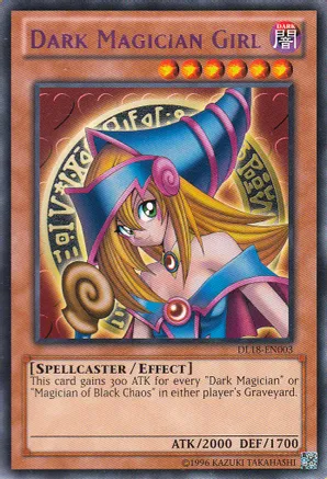 Dark Magician Girl (Purple) DL18-EN003 card from Duelist League Promo