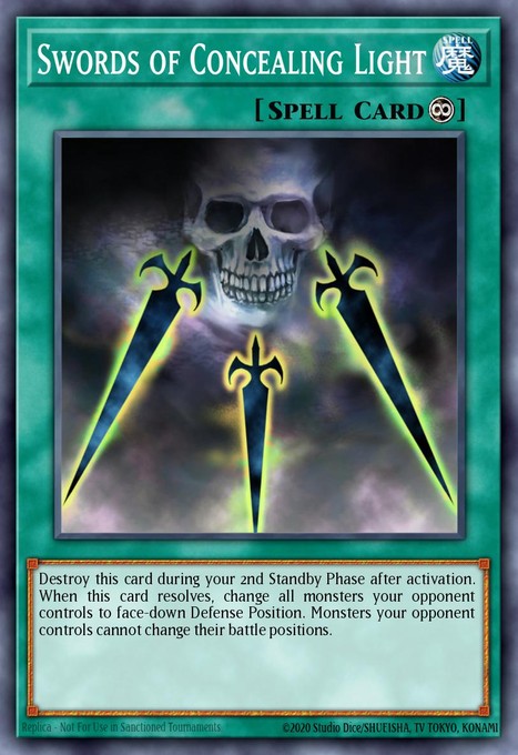 Swords of Concealing Light (UTR) FET-EN042 card from Flaming Eternity