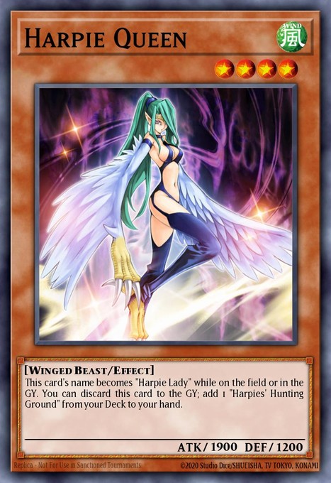 Harpie Queen (UTR) FOTB-EN020 card from Force of the Breaker