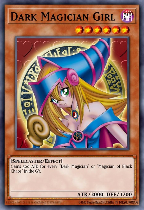 Dark Magician Girl (Ghost Rare) GFP2-EN177 card from Ghosts From the Past: The 2nd Haunting