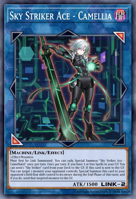 Sky Striker Ace - Camellia (Starlight Rare) L26D-ENS31 card from Legendary Modern Decks 2026