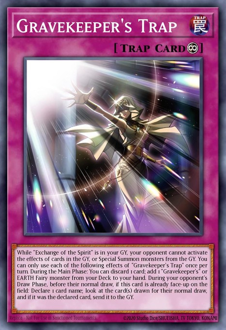 Gravekeeper's Trap (Ultra Pharaoh's Rare) MAMA-EN029 card from Magnificent Mavens