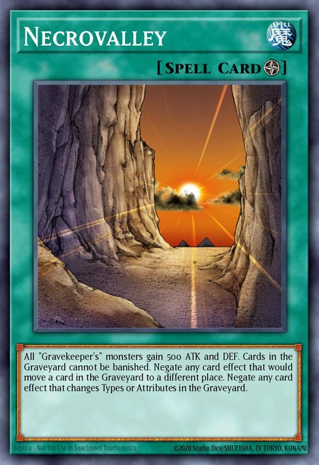 Necrovalley (Ultra Pharaoh's Rare) MAMA-EN109 card from Magnificent Mavens