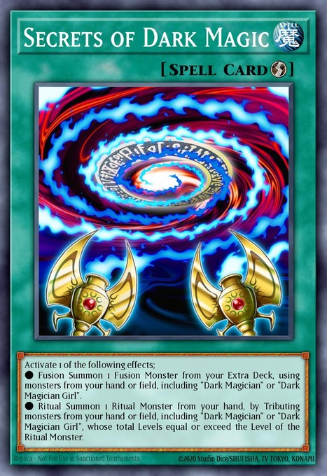 Secrets of Dark Magic MZMU-EN069 card from Maze of Muertos