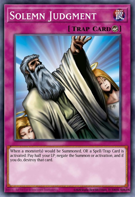 Solemn Judgment MRD-127 card from Metal Raiders