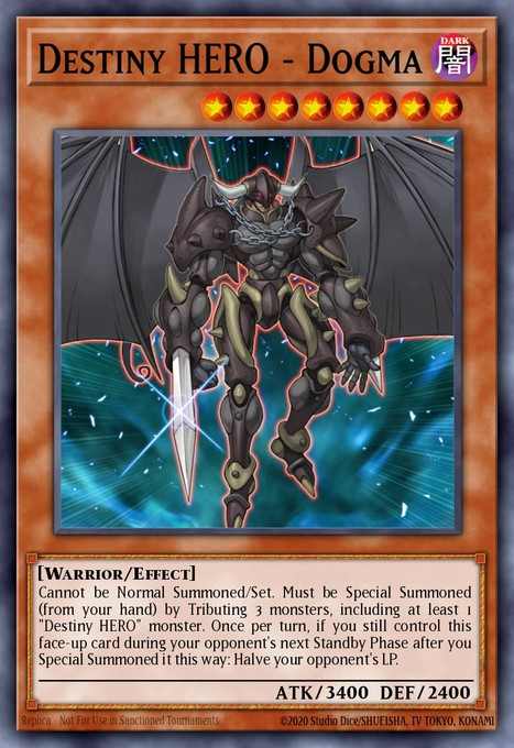 Destiny Hero - Dogma (UTR) POTD-EN014 card from Power of the Duelist