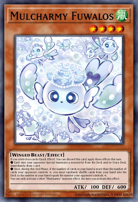 Mulcharmy Fuwalos (Quarter Century Secret Rare) ROTA-EN024 card from Rage of the Abyss