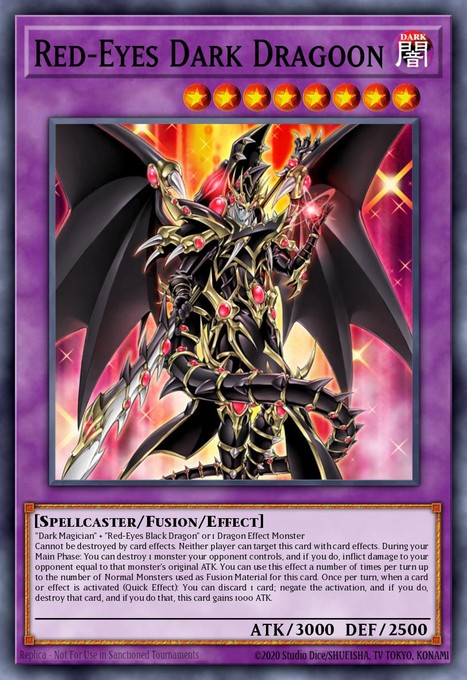 Red-Eyes Dark Dragoon (Starlight Rare) RA05-EN141 card from Rarity Collection 5