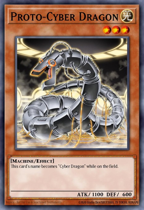 Proto-Cyber Dragon (UTR) SOI-EN010 card from Shadow of Infinity