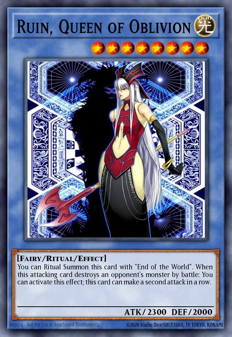 Ruin, Queen of Oblivion (UTR) SOI-EN034 card from Shadow of Infinity