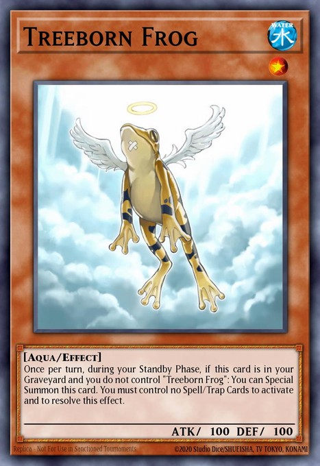 Treeborn Frog (UTR) SOI-EN025 card from Shadow of Infinity