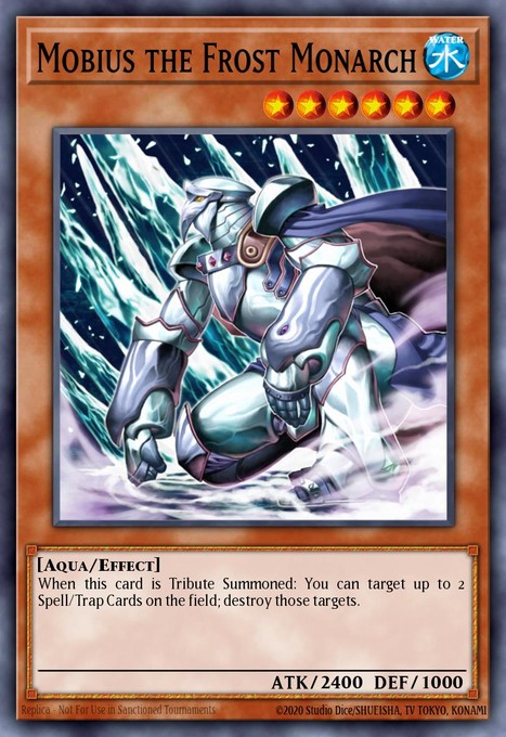 Mobius the Frost Monarch (UTR) SOD-EN022 card from Soul of the Duelist