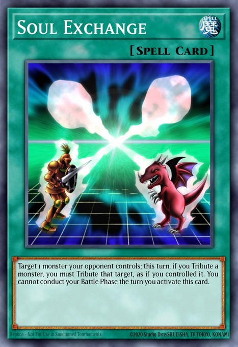 Soul Exchange SDY-041 card from Starter Deck: Yugi