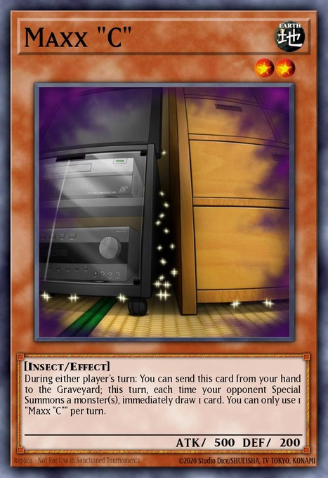 Maxx "C" STOR-EN086 card from Storm of Ragnarok