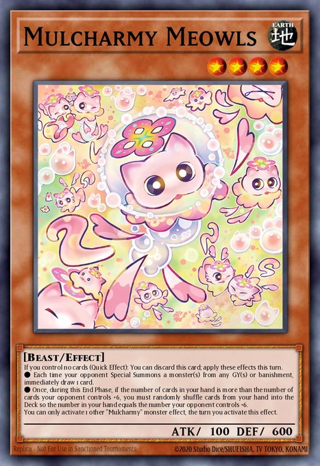 Mulcharmy Meowls (Quarter Century Secret Rare) SUDA-EN025 card from Supreme Darkness