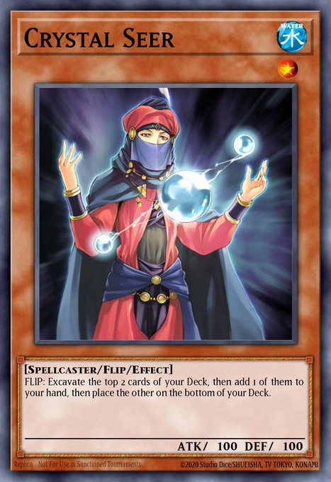 Crystal Seer (UTR) TAEV-EN031 card from Tactical Evolution
