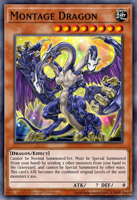 Montage Dragon (UTR) TDGS-EN014 card from The Duelist Genesis