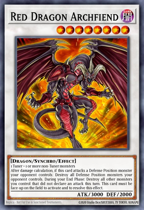 Red Dragon Archfiend (UTR) TDGS-EN041 card from The Duelist Genesis