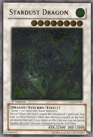 Stardust Dragon (UTR) TDGS-EN040 card from The Duelist Genesis