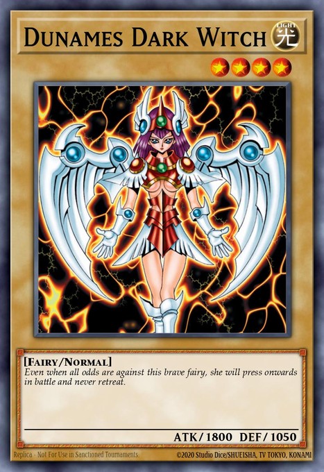 Dunames Dark Witch TP8-EN004 card from Tournament Pack 8