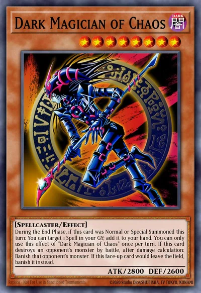 Dark Magician of Chaos UP01-EN001 card from Ultimate Tournament Pack 1