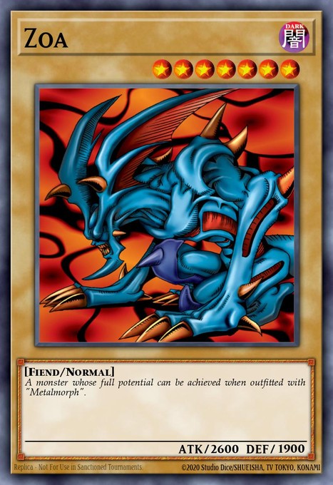 Zoa WP11-EN011 card from World Championship 2011 Card Pack